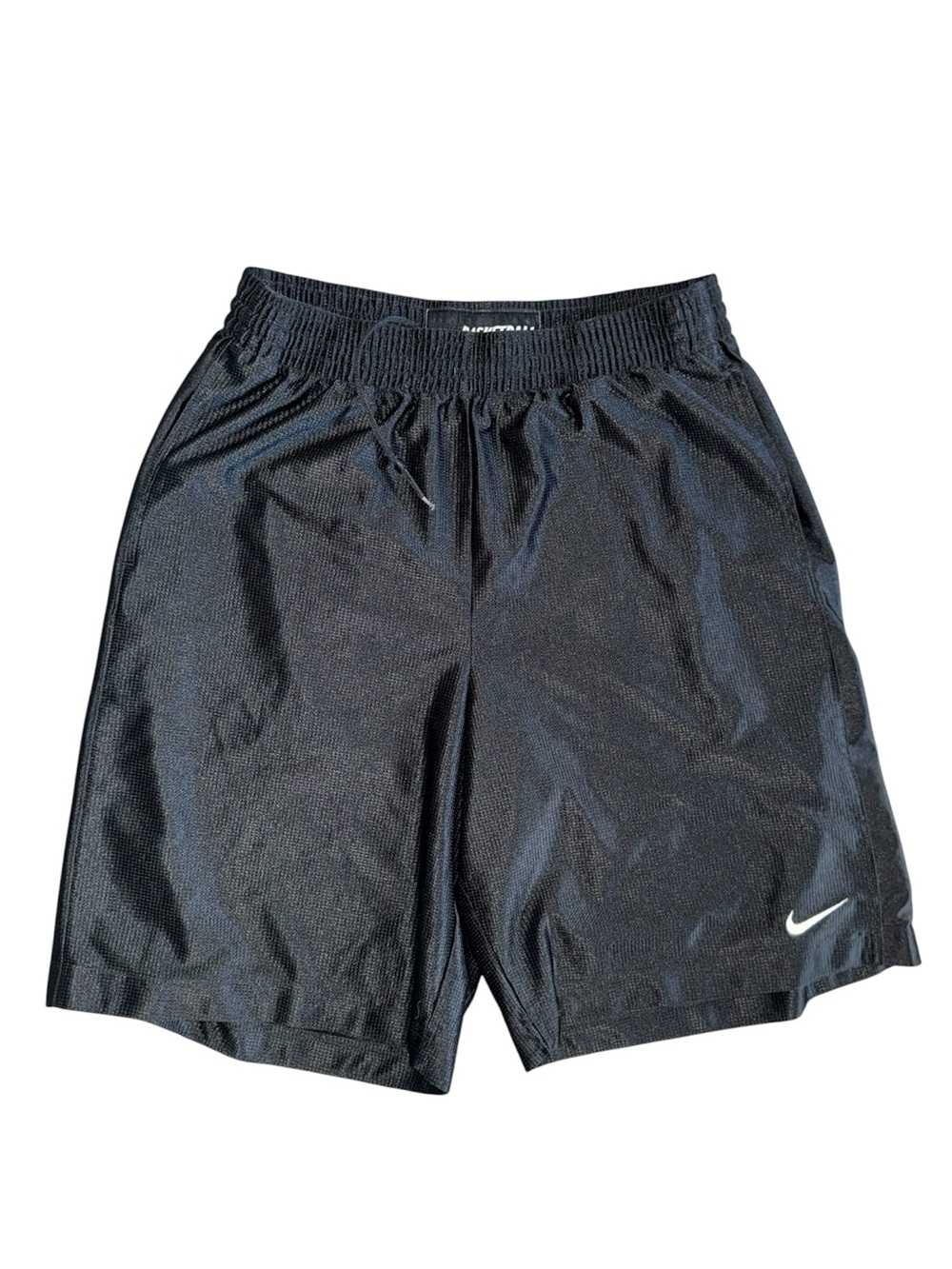 Nike Y2K Dazzle Black Men's Athletic Training Shorts with Swoosh size large
